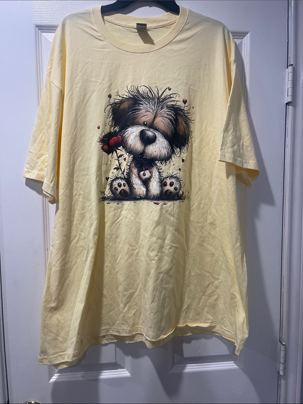 Yellow Dog Graphic Tee for Dogs & Dog Lovers
